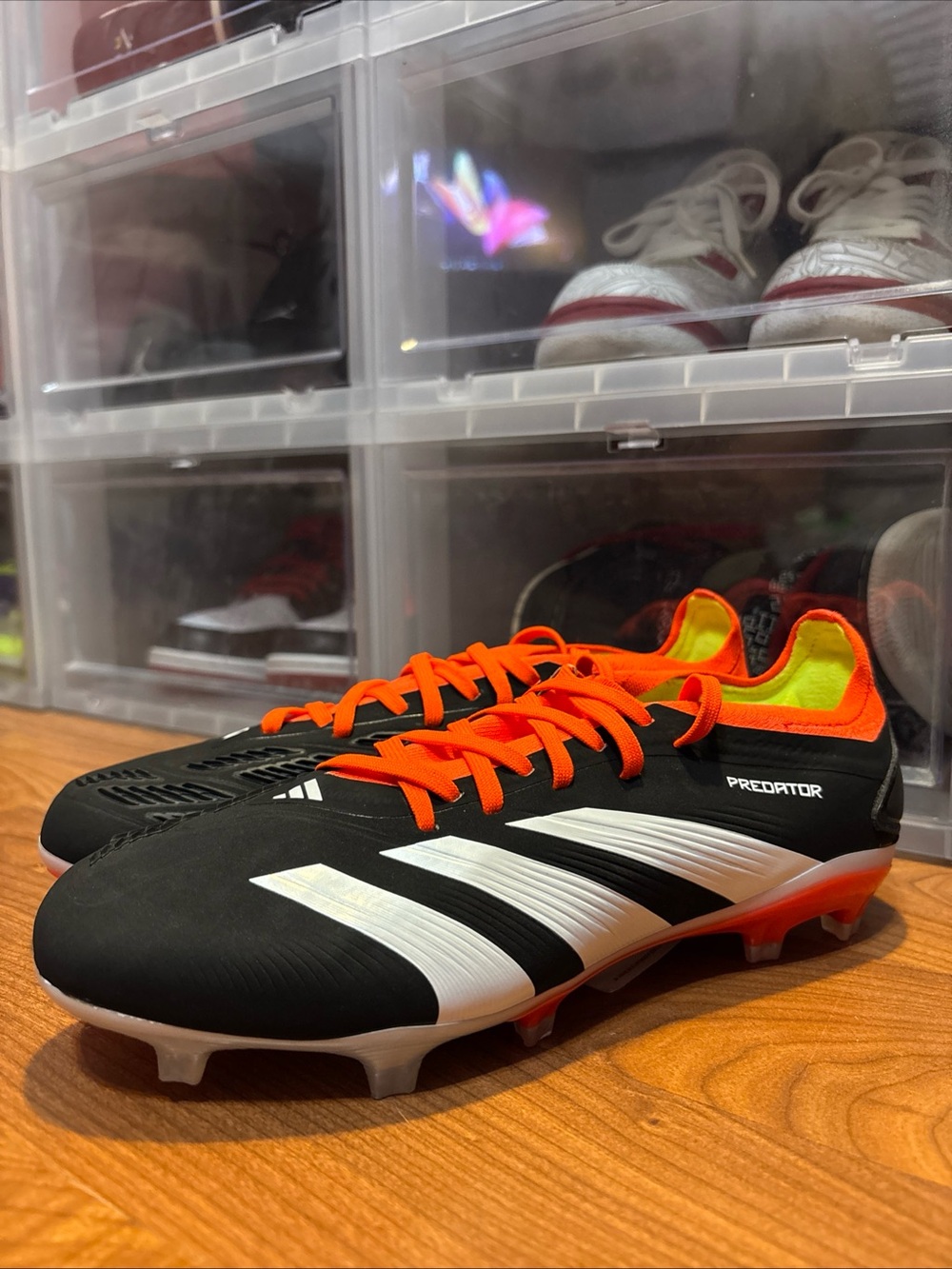 Adidas Predator 24 Pro FG Solar Energy Pack IG7777 Soccer Cleats Men’s Sz 6.5 N